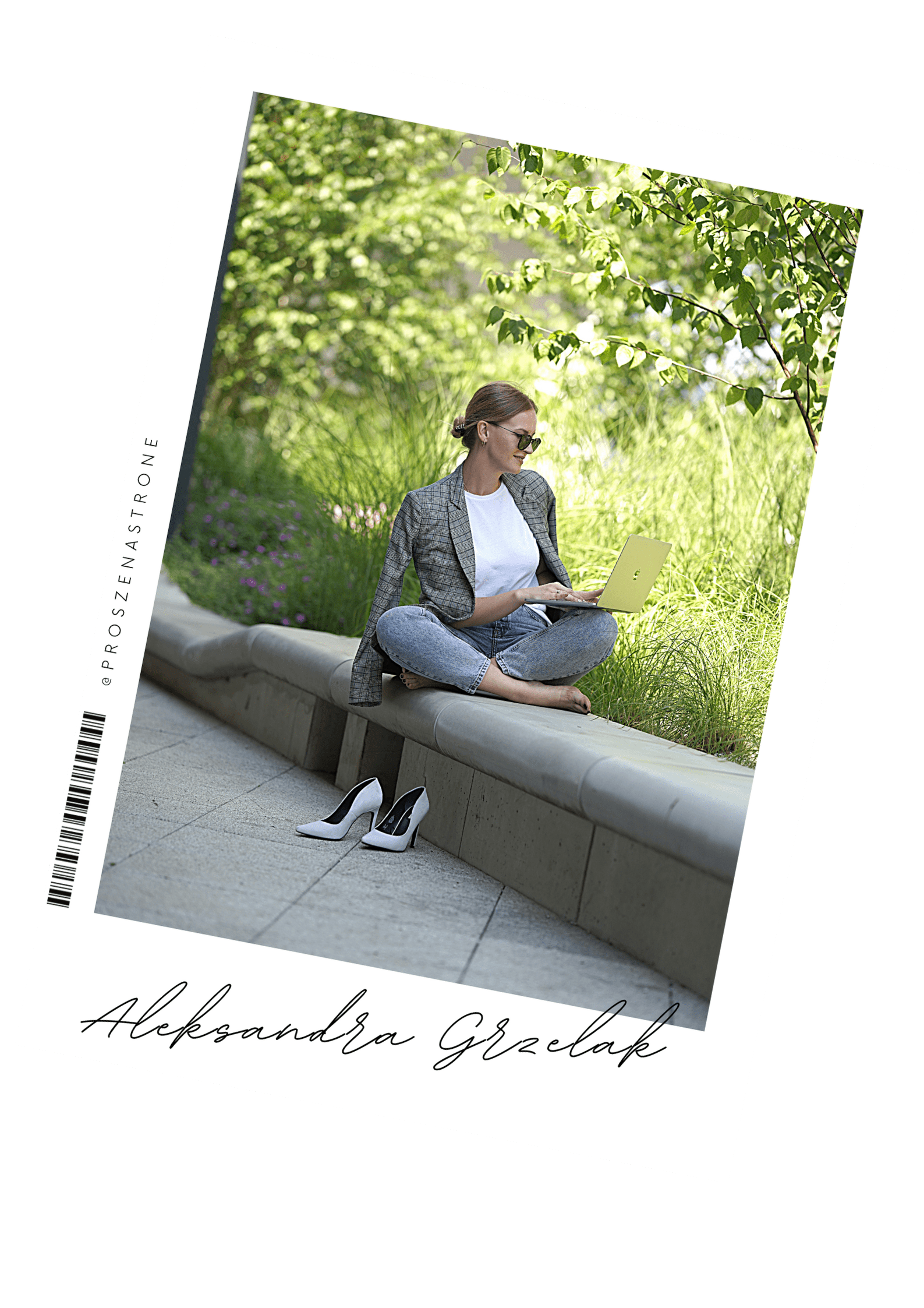 Aleksandra Grzelak plakat przekrzywiony